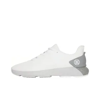 GFORE Low Top Golf Shoes Men's White Gray