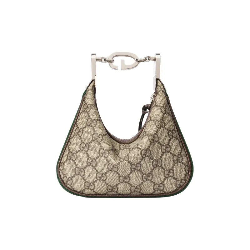 GUCCI Canvas Handbag Mini Women's Brown-2