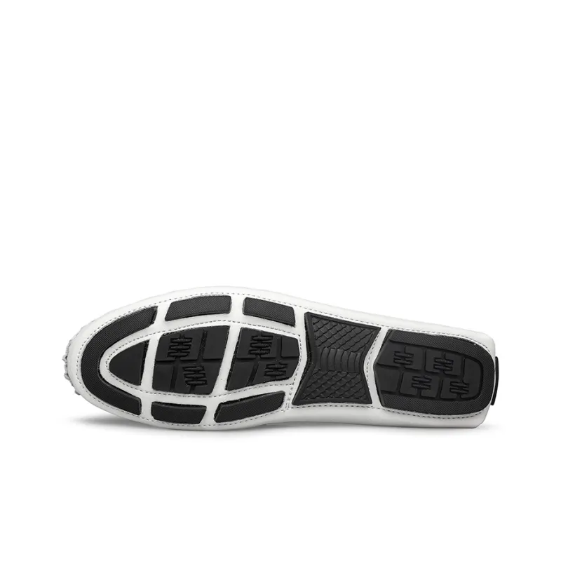 Wen Nai Beanie Shoes Men's White-5