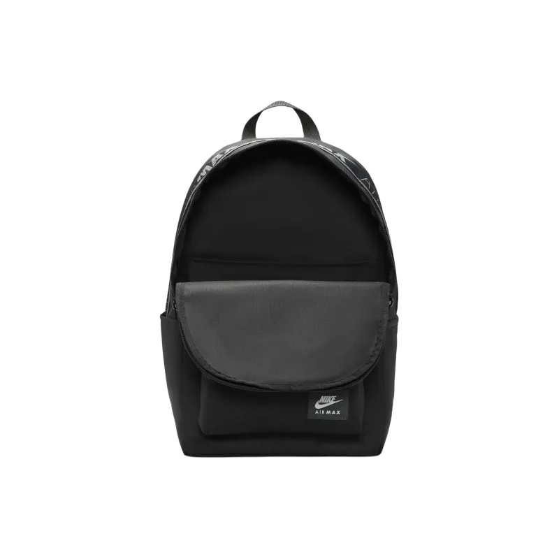 Nike Polyester Backpack Regular Unisex Black & Reflection Silver-3