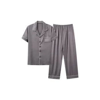 Follow The United States Pajama Set Men's Dark Gray