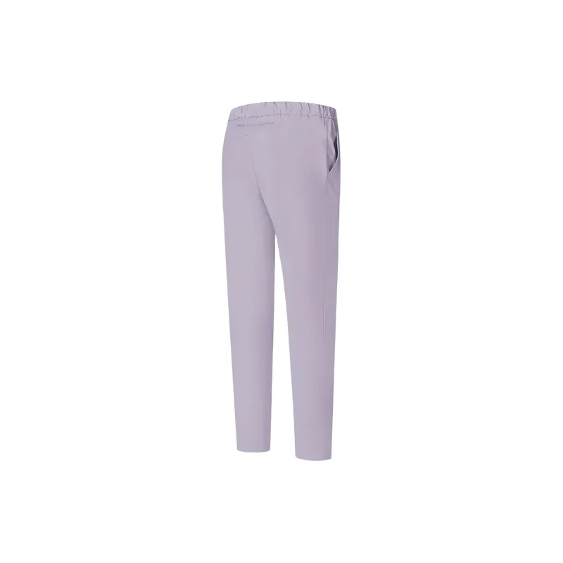 FILA Knitted Sweatpants Women's Midnight Purple-2