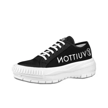 LOUIS VUITTON Squad Sneakers 'Black' Women's