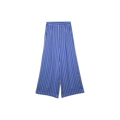 Semicouture Casual Pants Women's Royal Blue