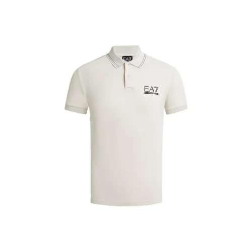 EMPORIO ARMANI EA7 Polo Shirts Men Apricot