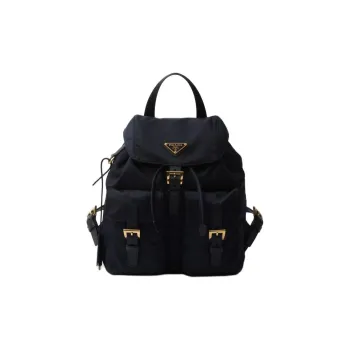 PRADA Re-Nylon Recycled Nylon Backpack Small Size Women's Marine Blue