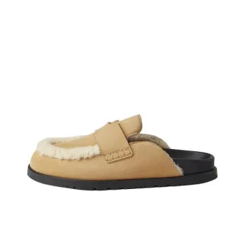 HERMES Go Wrap toe Slippers Men's Brown