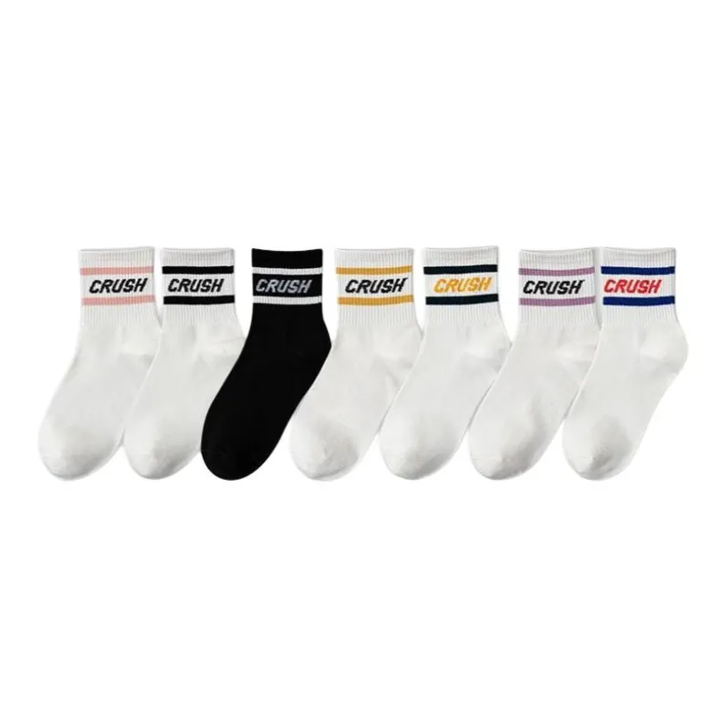 2323 Mid Calf Socks Women's 7 Pack-5