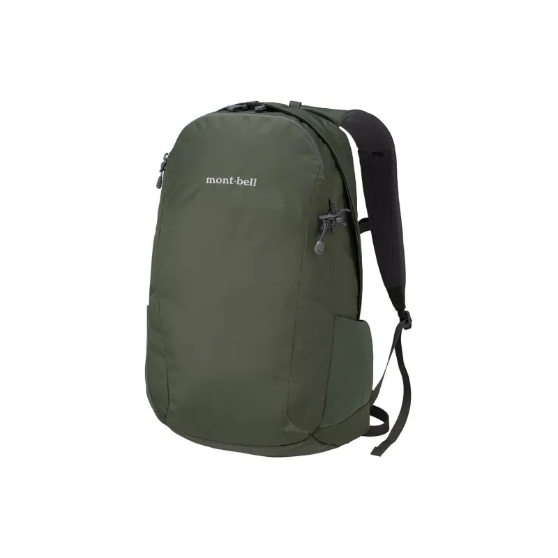 MONTBELL Polyurethane Outdoor Mountaineering Bag Backpack Unisex Dark Green-0