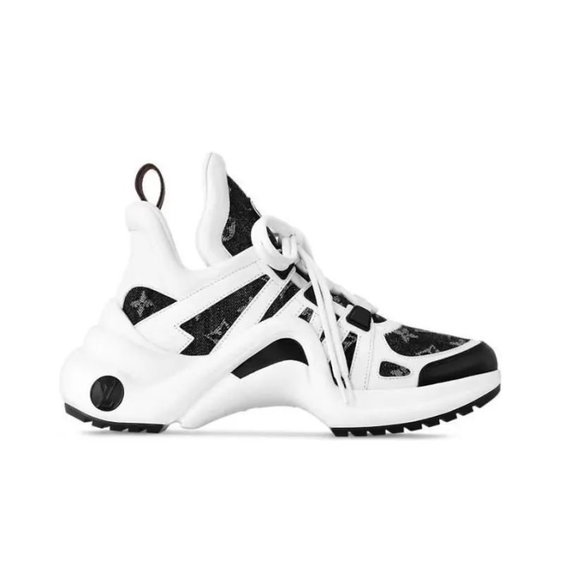 LOUIS VUITTON Archlight Mid Top Casual Shoes Women's Black-1