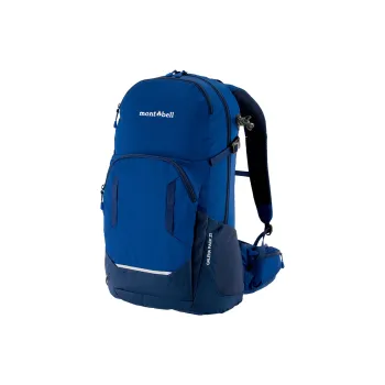 MONTBELL Nylon Outdoor Mountaineering Bag Backpack Unisex Oriental Blue