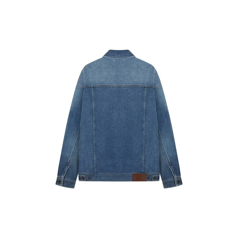 Teenie Weenie Men Denim Series Denim Jacket Spring Unisex Denim-1