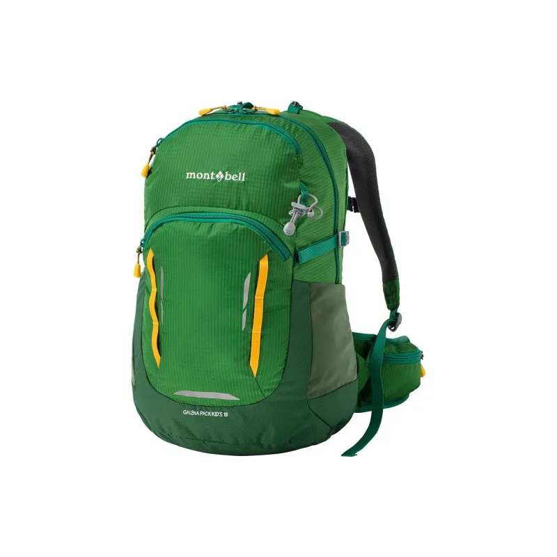 MONTBELL Nylon Outdoor Mountaineering Bag, Backpack Men's Green-0