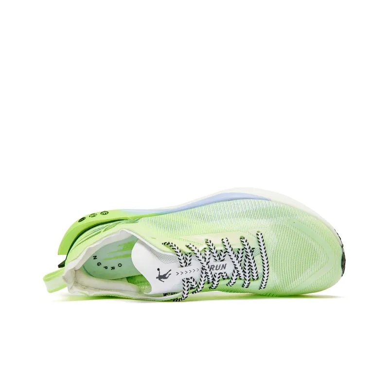 QIAODAN Flying Shadow PRO Cushioning Abrasion Resistant Breathable Low Top Casual Running Shoes Men's Green-3