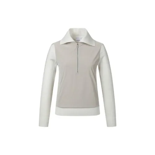 DESCENTE GOLF Sweater Women's White