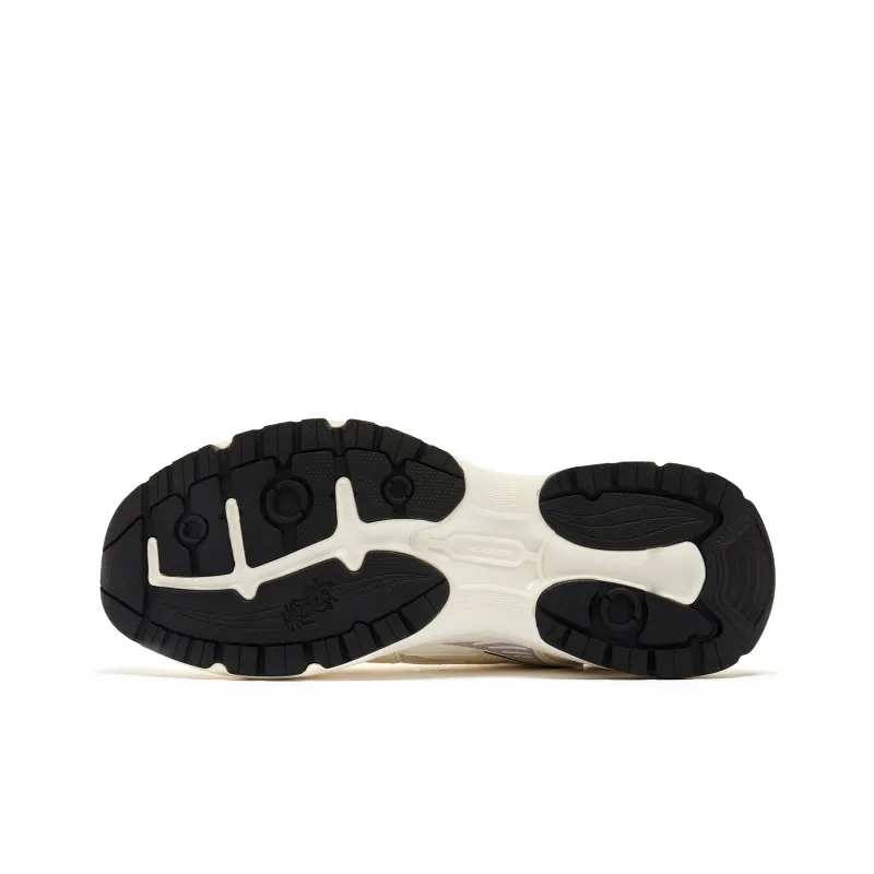 QIAODAN Kaiyuan 1.0 Breathable And Lightweight Low Top Casual Shoes Men's Ivory Black-4