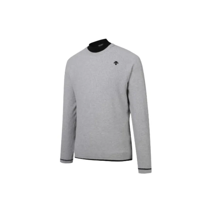 DESCENTE Golf Sweaters Men Gray-2