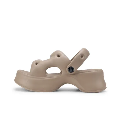 XMISTUO Design Style Double Slit Toe Sandal Clogs Women's