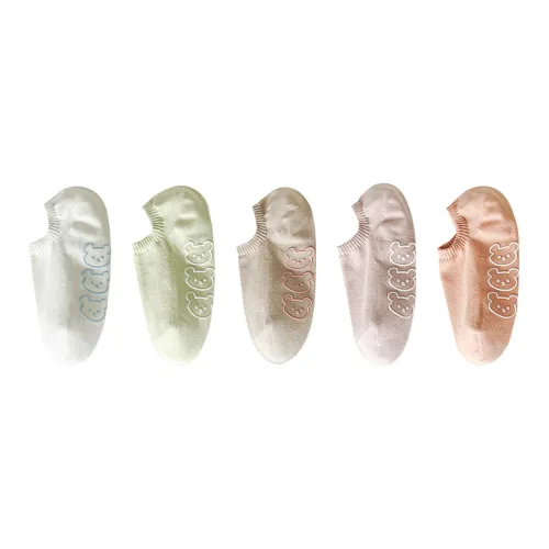 AUGUST No-Show Socks Women's 5 Pack