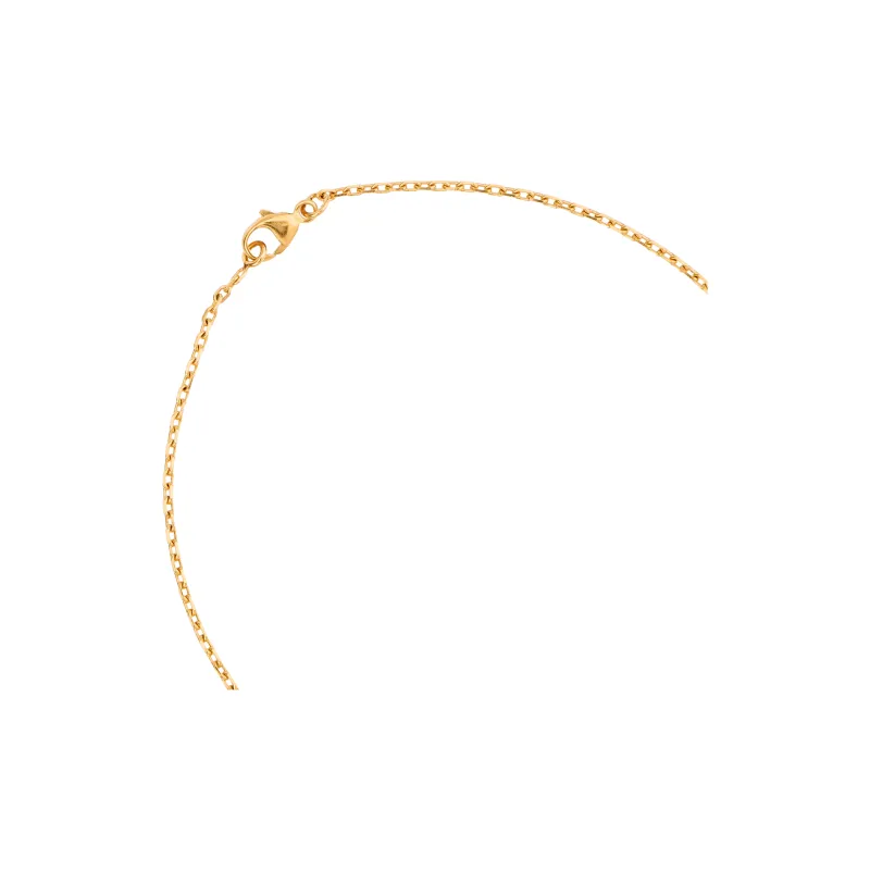 HERMES POP H Collection Gold Plated Necklaces Women's Gold-3