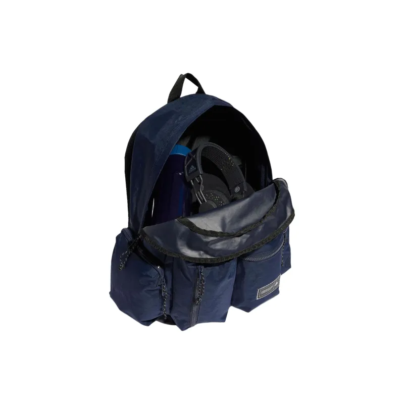 Adidas Polyamide Backpack Unisex Legend Ink & Black & White-4