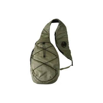 C.P.Company Polyamide Nylon Sling Bag, Shoulder Bag, Crossbody Bag Regular Men's Agave Green
