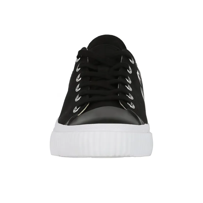 Alexander McQueen Swallows Low-Top Sneaker Black White Women's-4