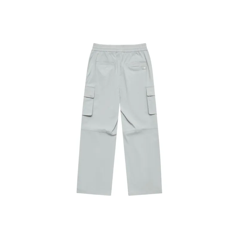 MLB SS24 New York Yankees Cargo Pants Women's Light Gray-1