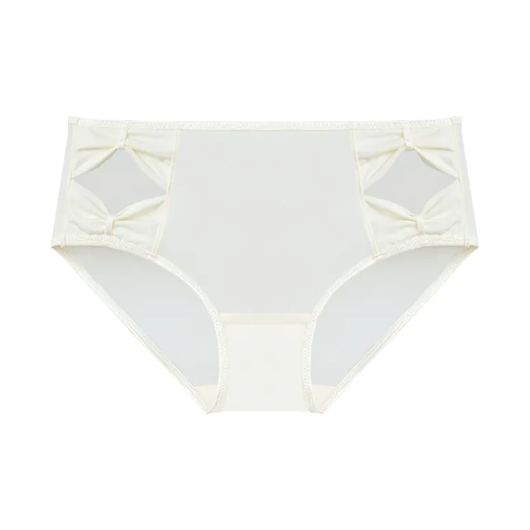 Little Sweet Cub Underpants Women's Cream White-0