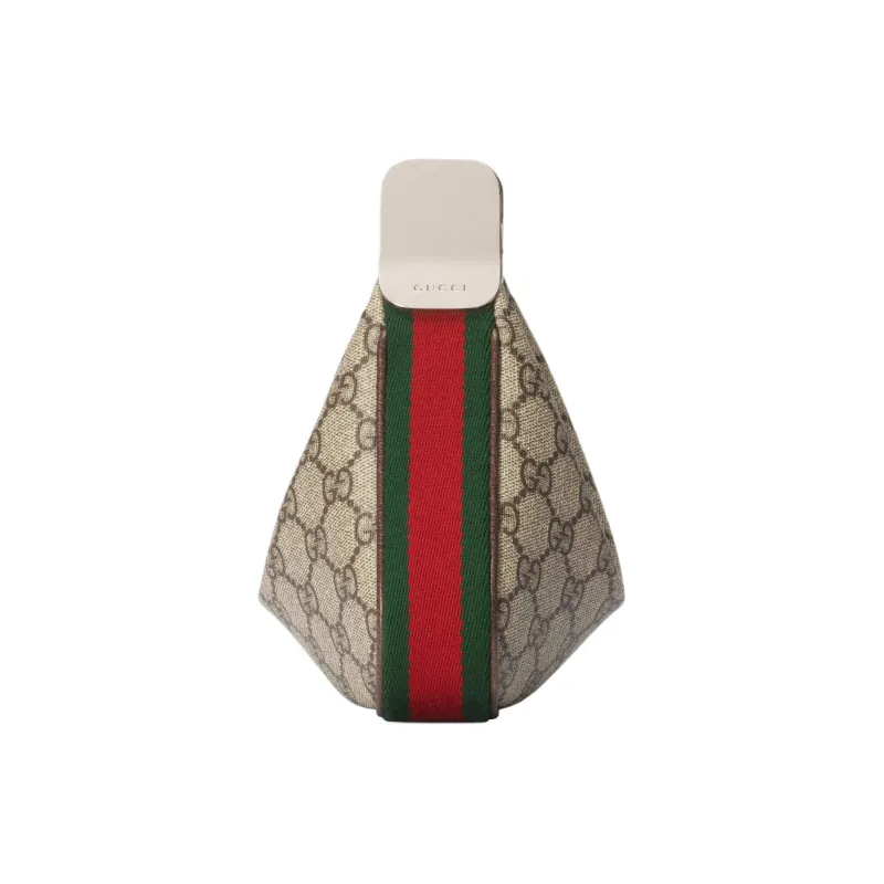 GUCCI Canvas Handbag Mini Women's Brown-3