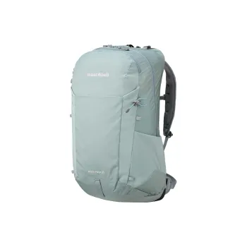 MONTBELL Nylon Outdoor Mountaineering Bag Backpack Women's Light Blue