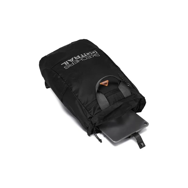 Skechers Fabric Hiking Bag Backpack Unisex Carbon Black-3