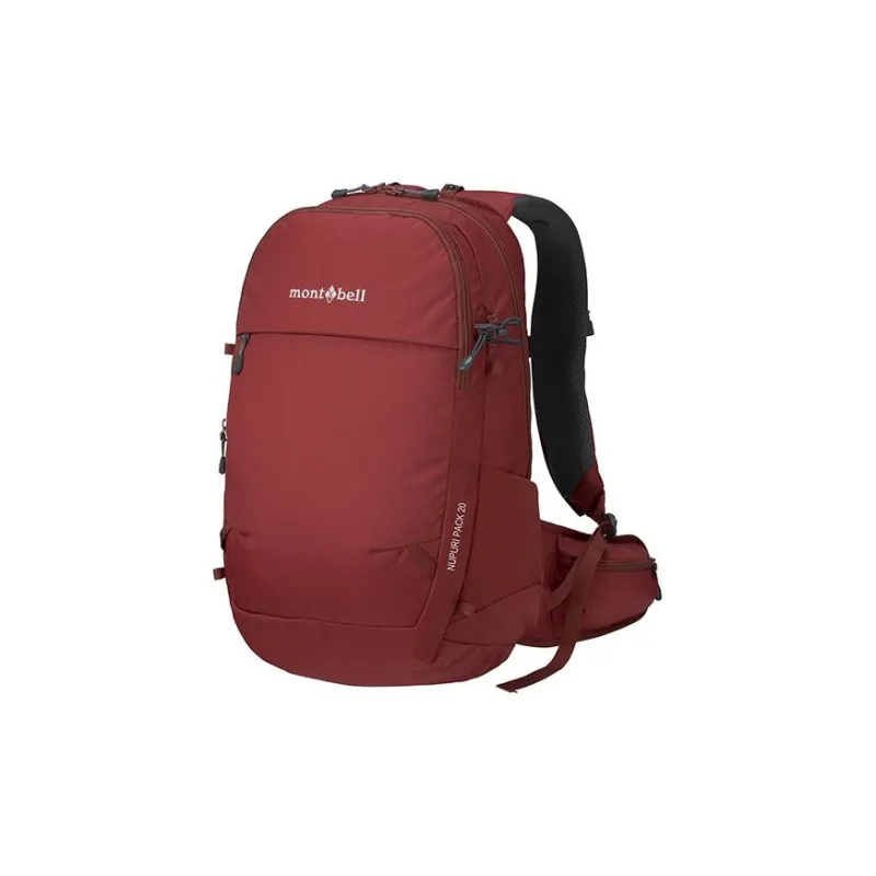 MONTBELL Polyurethane Outdoor Mountaineering Bag Backpack Regular Unisex Burgundy-0