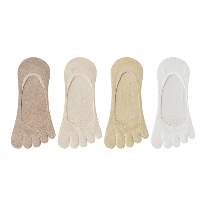AUGUST No Show Socks Women's 4 Pack-0