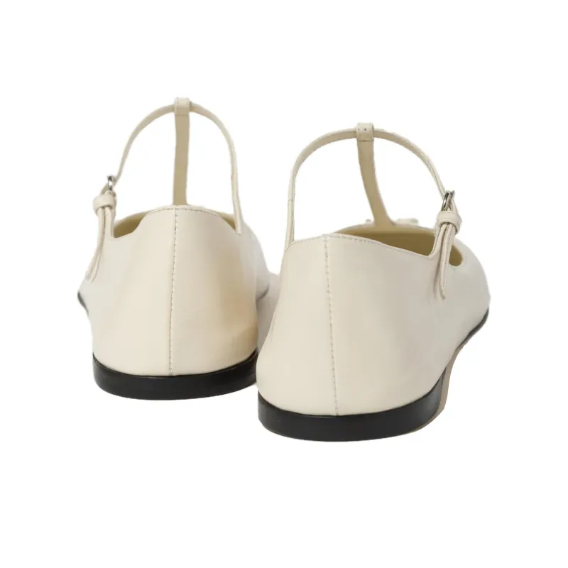 MIU MIU Casual Single Shoes Women's Ivory White-4