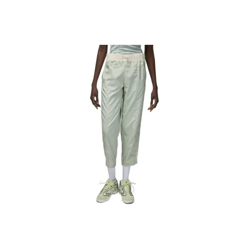 JORDAN Women'ss Bephies Beauty Supply Track Pants Dusty Sage/Pale Ivory