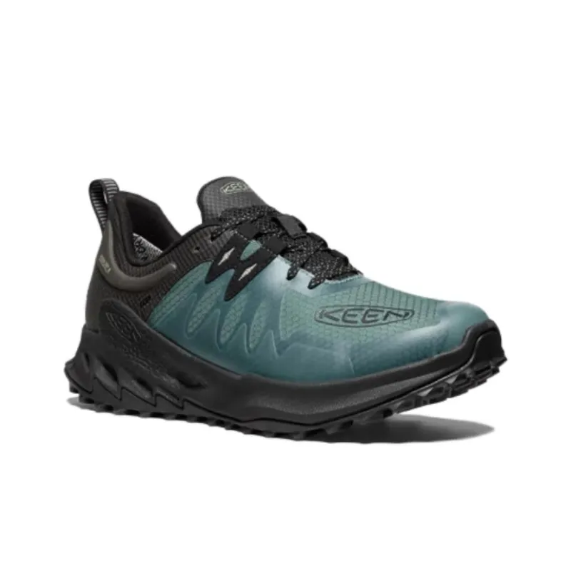 KEEN Zionic Anti Slip Wear Resistant Low Top Outdoor Shoes Men's Green Black-2