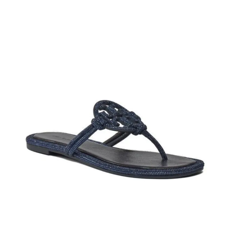 TORY BURCH Miller Pavé Crystal-embellished Sandals-2
