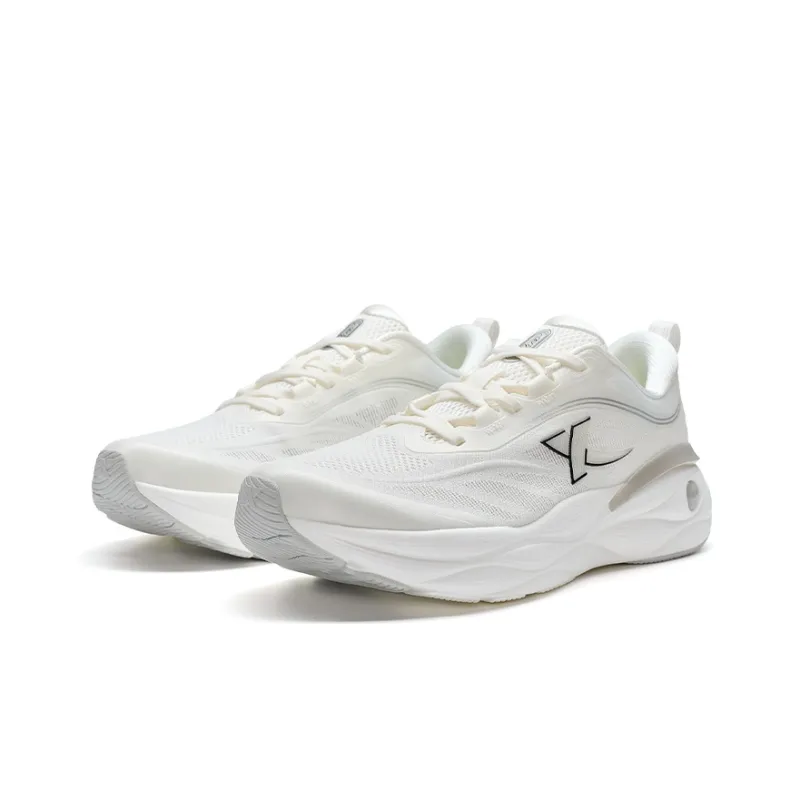 XTEP Cloud Wing 2.0 Running Shoes Men Low Top Sail White/Silver-4