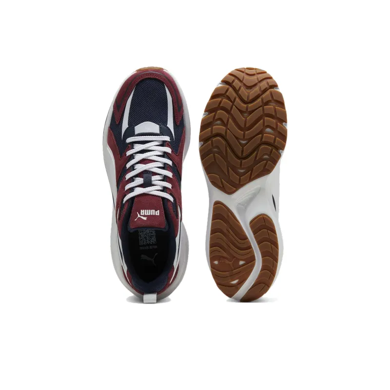 PUMA Hypnotic LS Anti Slip Wear Resistant Low Top Casual Shoes Unisex Red Blue White-3