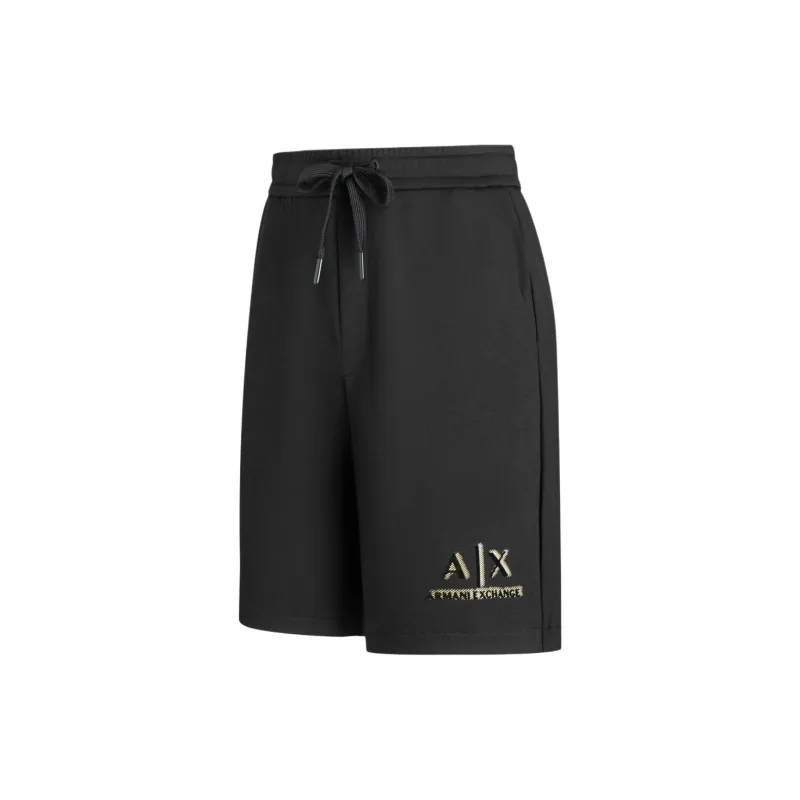 ARMANI EXCHANGEAE SS24 Casual Shorts Men's Black-2
