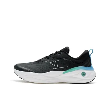 XTEP Cloud Wing 2.0 Running Shoes Men Low Top Charcoal Gray/Black