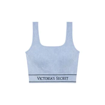 Victoria's Secret Tank Top Women's Denim Blue