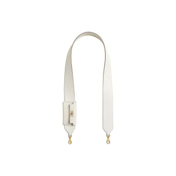 HERMES Kelly Pocket Swift With Epsom Calfskin Shoulder Strap Bag Straps Women's Light Gray