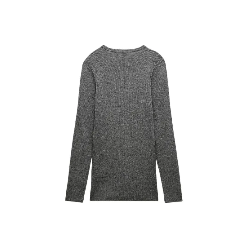 ZARA Sweater Women's Medium Gray-1