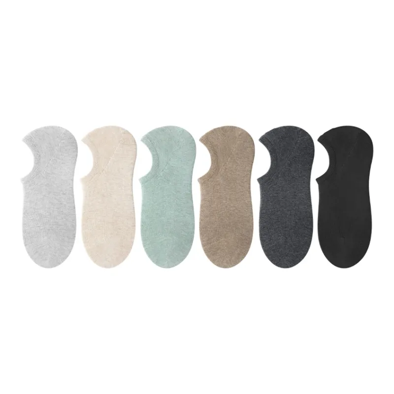 B&C.Room SS24 No Show Socks Men's 6 Pack-12