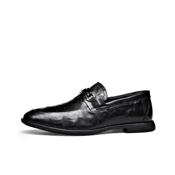LUOMAIKE Dress Shoes Men Low Top Black, Brown