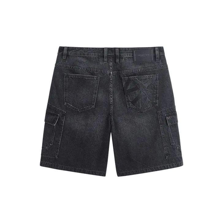GXG Denim Shorts Men Black-1