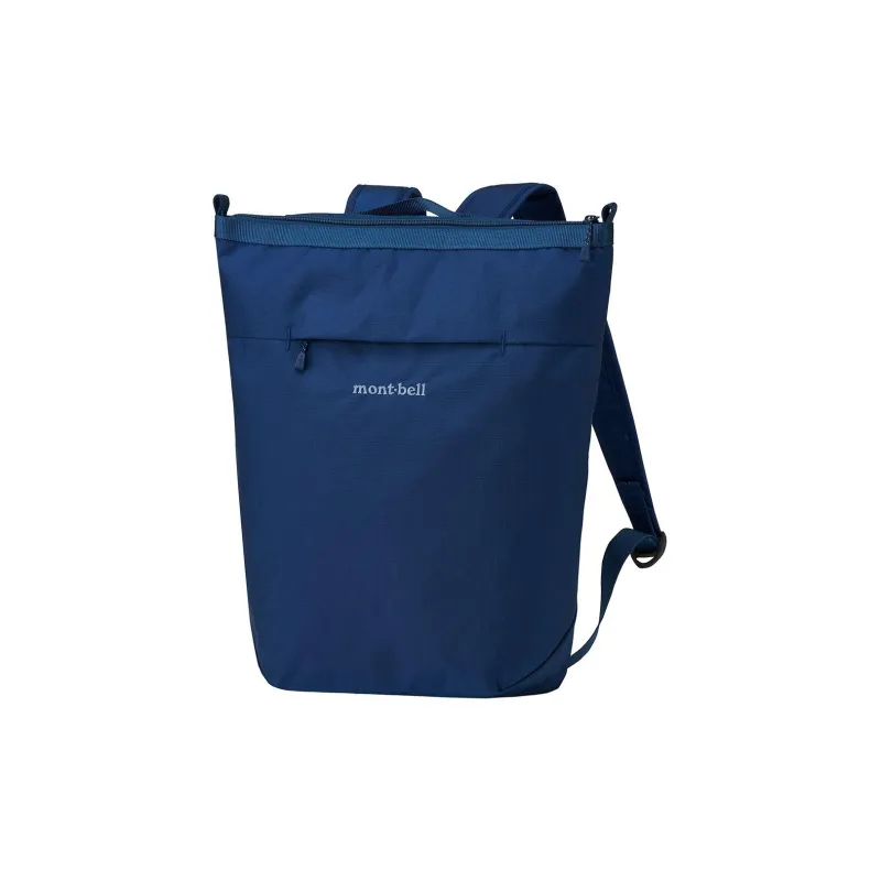 MONTBELL Nylon Backpack Unisex Manor Blue-0