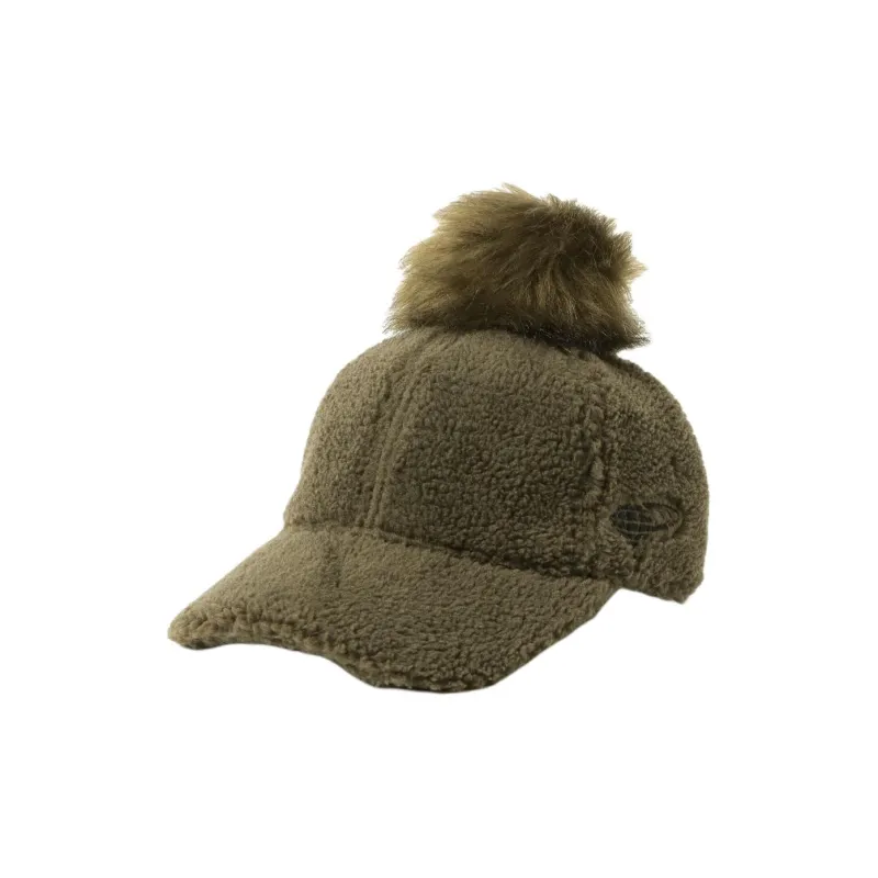 Beams Polyester, Faux Fur Baseball Caps Women's Multicolor-5